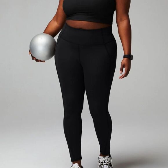 FABLETICS - Oasis High Waisted Legging in Black - Picture 1 of 5